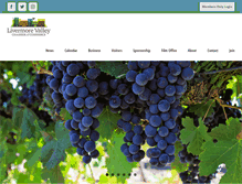 Tablet Screenshot of livermorechamber.org